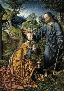 Oostsanen, Jacob Cornelisz van Christ Appearing to Mary Magdalen as a Gardener oil painting artist